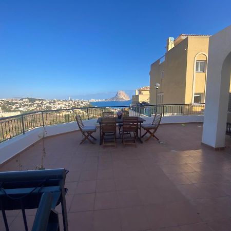 Chalet Adosado Con Vistas Al Mar Кальпе Екстер'єр фото